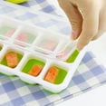 thumbnail image 5 of Vikakiooze Ice Trays 3PC Easy-Release Silicone and Flexible 14-Ice Trays with Removable Lid, 5 of 5