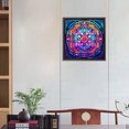 thumbnail image 2 of (sz4291) Pintura Cristal Mandala Diamante Serie Abstracta Resina 30*30CM, 2 of 9