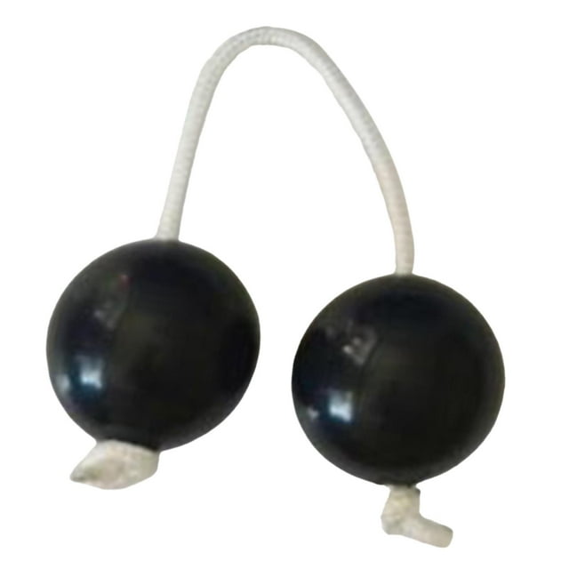 MERIGLARE African Shaker Rattle Hand Shaker Sand Balls for Bedroom Adults Lovers Beginners Black 1