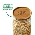 thumbnail image 5 of (3 pack) Ball Wooden Storage Lids, Wide Mouth, Ball Jar Lids, 3-Pack, 5 of 11