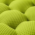 thumbnail image 4 of Bubble Couch Modern, Oversized Curved Couches, Lazy Floor Sofa, Lemon Green Bubble Couch Set, Modern Upholstered Comfy Mesh Fabric 3D Honeycomb Shape Couches for Living Room, Office, Apartment, 4 of 5