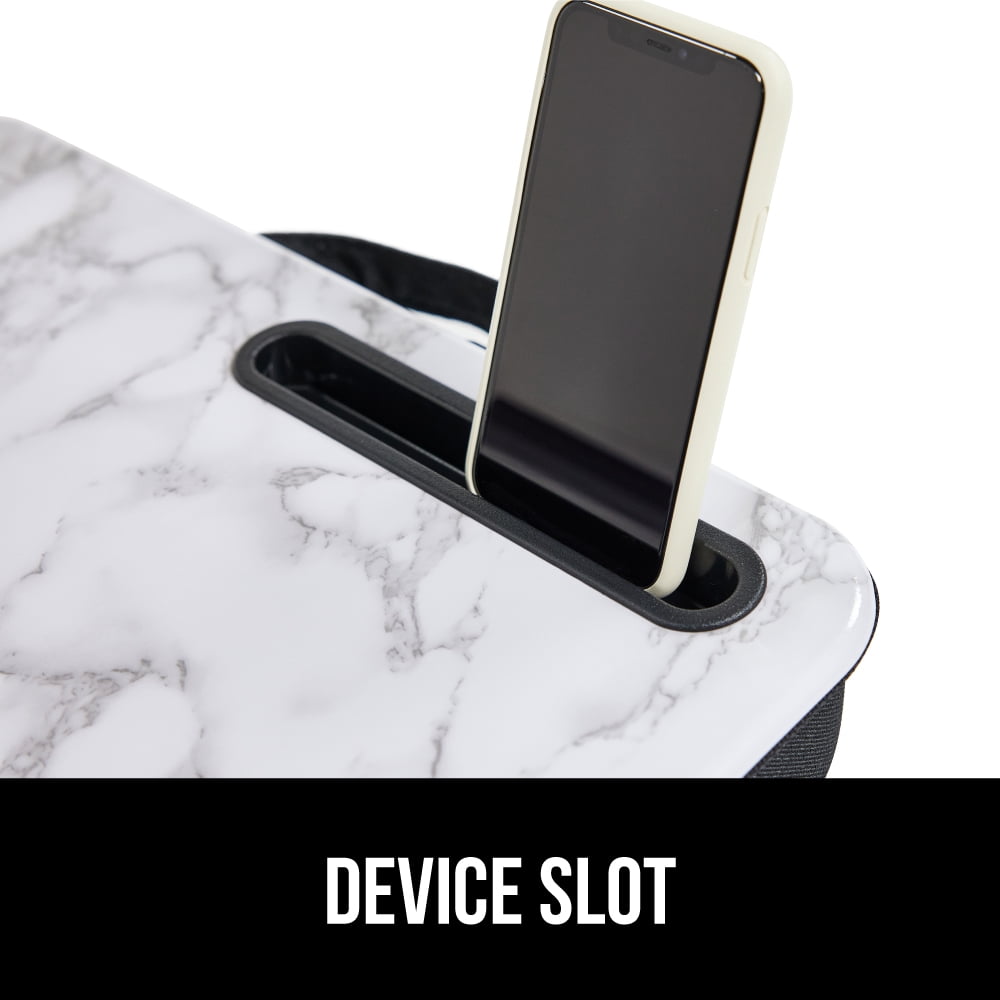 GORILLA GRIP Laptop Lap Desk, Portable Tablet Stand Fits Laptops up to 15.6", Marble Pattern