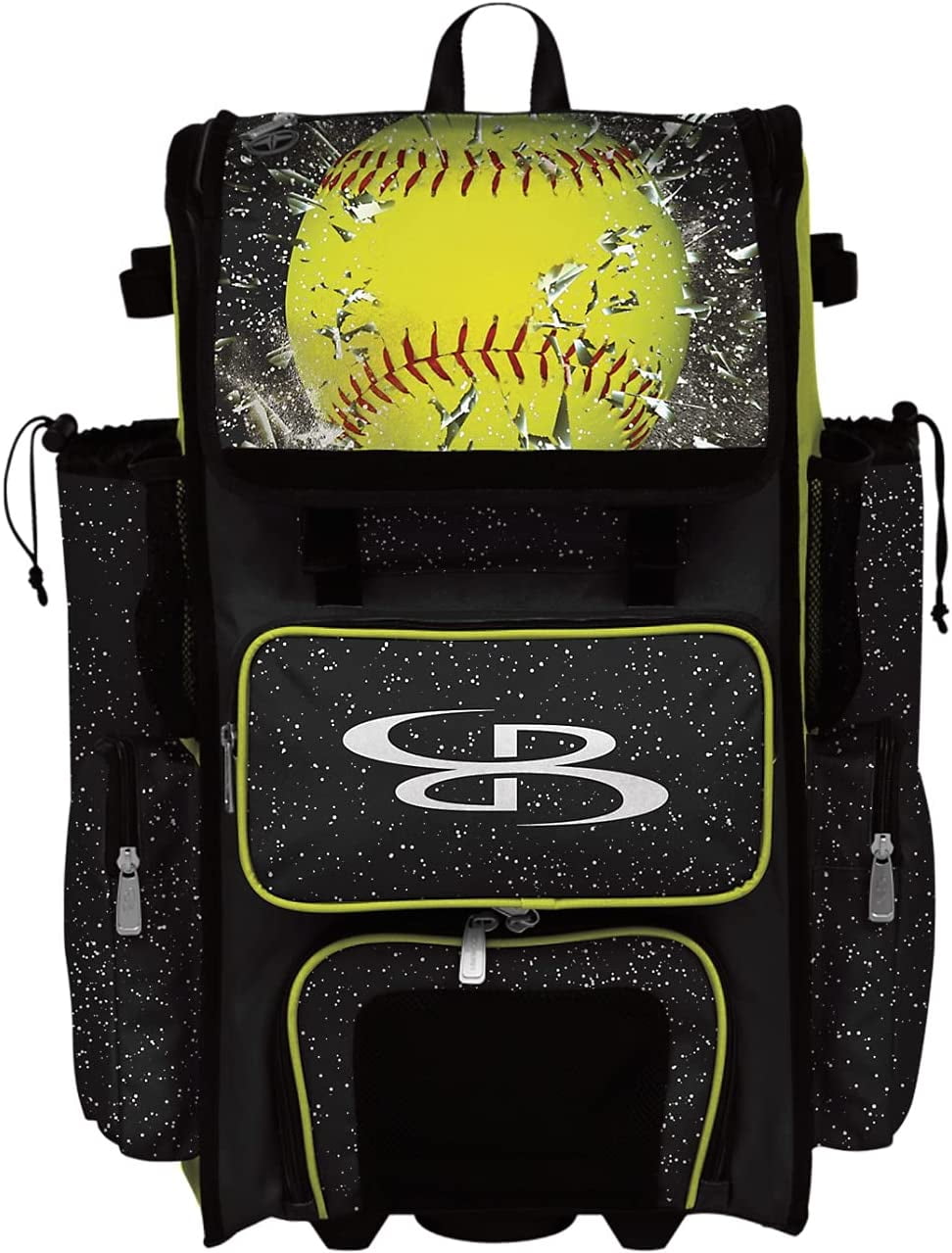 Boombah Rolling Superpack 2.0 Baseball/Softball Gear Bag 231/2" x 13