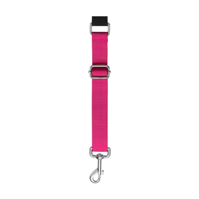 Extensor de brazo para aseo de mascotas, ayudante de aseo, lazo ajustable resistente al desgaste Rosa
