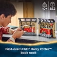 thumbnail image 4 of LEGO Harry Potter Book Nook: Hogwarts Express Building Set - Bedroom Shelf Decor for Boys, Girls, & Fans, Ages 10+ - Collectible Harry & Ron Minifigures - Birthday Gift Idea - 76450, 4 of 9