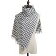 thumbnail image 7 of Women's Long Plaid Blanket Scarf Chunky Oversized Winter Fall Warm Big Tartan Scarves Wrap Shawl Ladies Gifts, 7 of 7