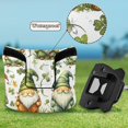 thumbnail image 6 of Haosy Cute Gnomes with Hats Golf Mallet Putter Cover Strong Magnetic Leather Golf Club Headcover Closure, 6 of 7