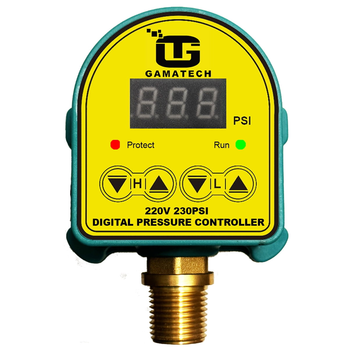 GamaTech Pressure Switch for Water Pump and Air Pump, Digital