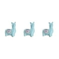 thumbnail image 3 of Wweixi 1/2/3 Animal Shape Pots Durable Materials For In Garden For Small Spaces Eco-friendly Crooked Head skyblue 3PCS, 3 of 6