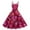 Hot Pink, variant on 2026 Valentine's Day Dresses for Women Sleeveless Cooktail Summer Vaction Dresses A Line Deep Red XL