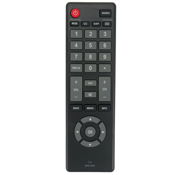New NH312UP Remote for Sanyo TV FW55D25F FW40D36F FW43D25F FW50D36F FW32D06F