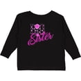 thumbnail image 3 of Inktastic Big Sister with Polka Dots Girls Long Sleeve Toddler T-Shirt, 3 of 5
