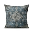 thumbnail image 3 of Ethnic Design Boho Decorative Linen Blue Carpet Pattern Throw Pillow Covers 18 X 18 Inch, Set Of 4, Linen Study Sofa Cushion Cover Indoor Living Room Home Decor, 3 of 6