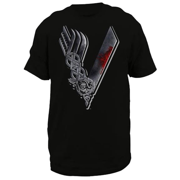 Vikings Big V Logo Adult T-Shirt