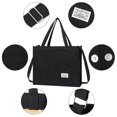 thumbnail image 5 of GAEKEAO Corduroy Tote for Women Hobo Crossbody Purse for Travel & Shoulder Use, 5 of 6