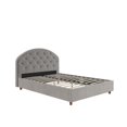 Queer Eye Aspen Upholstered Bed, Queen, Gray