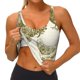 thumbnail image 3 of Fotbe Chickens Sujetador Deportivo Largo sin Aros para Mujer con Almohadillas y Soporte Medio, Transpirable y Absorbente, Camiseta Tipo Chaleco o Tank Top-XX-Large, 3 of 8