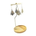 thumbnail image 4 of Kuntesetty Rotary Candle Holder Centerpiece with Tray for Thanksgiving Home Dining Room Christmas Tree, 4 of 9