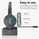 thumbnail image 4 of Auriculares OY631 Auriculares Bluetooth de un solo oído con micrófono Auriculares montados en la cabeza con cancelación de ruido para teléfonos celulares PC Tablet, 4 of 8