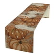 thumbnail image 1 of SIfdSeng Get it Fast Autumn Pumpkin and Maple Leaf Printed Table Runner Thanksgiving Atmosphere Tablecloth for Dining Table and Tv Cabinet Café Cover Cloth, 1 of 8