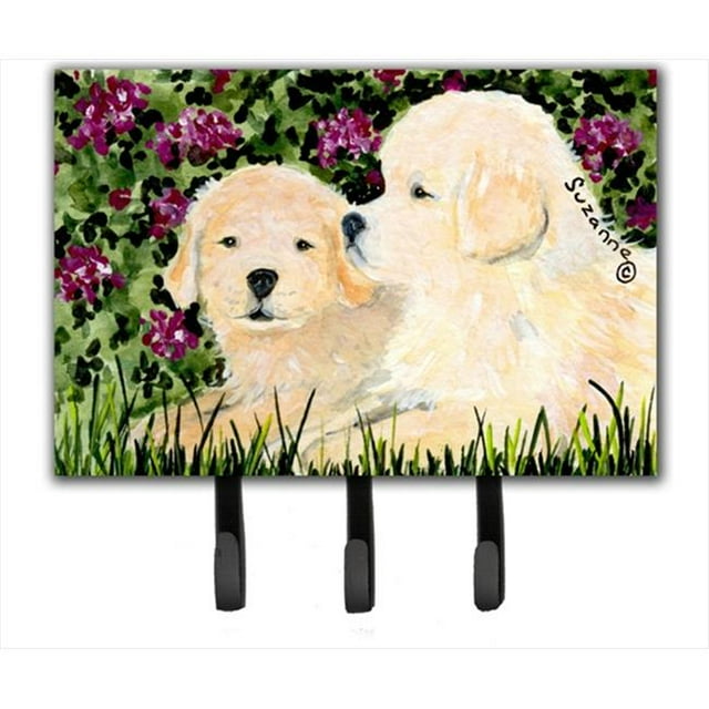 Carolines Treasures SS8826TH68 Golden Retriever Leash Holder Or Key Hook