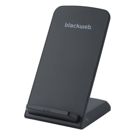 Blackweb Wireless Smartphone Charging Stand, Black