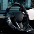 thumbnail image 6 of Wolf Steering Wheel Cover, 14.5 Inch, Printing, PVC Leather, Auto Accessories for Car Wheel Covers, 6 of 6