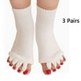 thumbnail image 2 of Toe Separator Socks Foot Alignment Socks Massage Socks for Women, 2 of 6