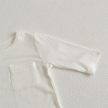 

Gubotare Long Sleeve Bodysuit Baby Boy Fleece Baby Bunting Bodysuit – Infant One Piece Kids Hooded Romper Outerwear Toddler Jacket White 12-18 Months