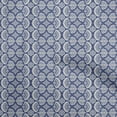 thumbnail image 1 of oneOoneCottonFlexRoyalBlueFabricAsianBlockSewingMaterialPrintFabricByTheYard40InchWide, 1 of 4