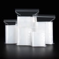 thumbnail image 4 of Bolsa de plástico transparente gruesa con autosellado, de tamaño pequeño, para almacenamiento de alimentos, de PE, para embalaje grande, 4 of 4