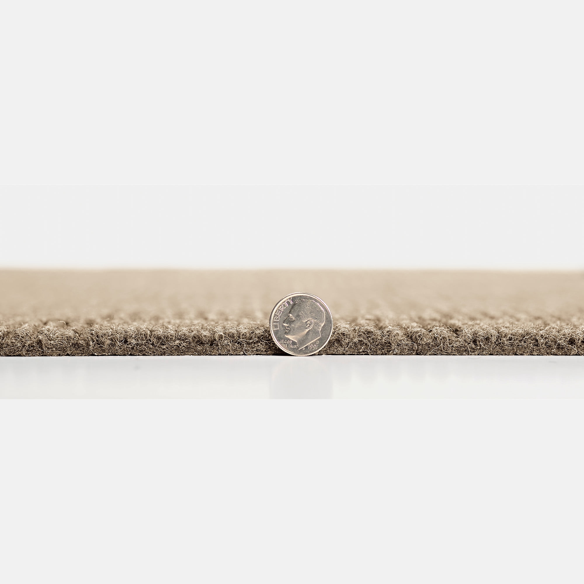 Masonry Ivory Carpet Tiles - 24" x 24" Indoor/Outdoor, Peel and Stick Carpet Tiles - 60 sq. ft. per box – Pack of 15 Tiles