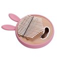 thumbnail image 1 of TOM Maple Wood 17-Key Kalimba Thumb Piano with Rabbit Silicone Cover, Portable Bag, Tuning Hammer, Cleaning Cloth, and Stickers for Easy Learning, Ideal Musical Gift for All Ages., 1 of 6