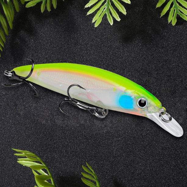 Señuelo de pesca Bsvklp Minnow Luya Bait Mino 7g 9cm con anzuelo para aparejos de pesca de tiro largo
