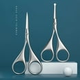 thumbnail image 3 of Men's Round Head Stainless Steel Nose Hair Trimmer Set - Get a Clean, Professional Look!, 3 of 4