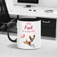 thumbnail image 5 of Every Fart is Love Note Chihuahua Guilty Face Happy Valentine's 11oz Accent Two-tone Mug Dog Lover Gifts Idea Coffee Tea Cup - 01016, 5 of 5