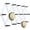 Black/White, variant on Accordion Wall Hanger,Expandable Wooden Coat Rack Wall Mounted,Accordion Hat Rack for Wall Rack for Hats,Caps,16 Peg Hooks,White
