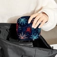 thumbnail image 6 of Snowflakes Sanitary Napkin Pouch with Plush Velvet, Sponge, and Oxford Cloth - 4.7x6.6x6.6 in - Ideal for Storing Your Sanitary Napkins, 6 of 6