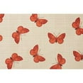 thumbnail image 4 of Mainstays Alexandra Square 5-Piece Patio Dining Set, Red Stripe with Butterflies, Seats 4, 4 of 10