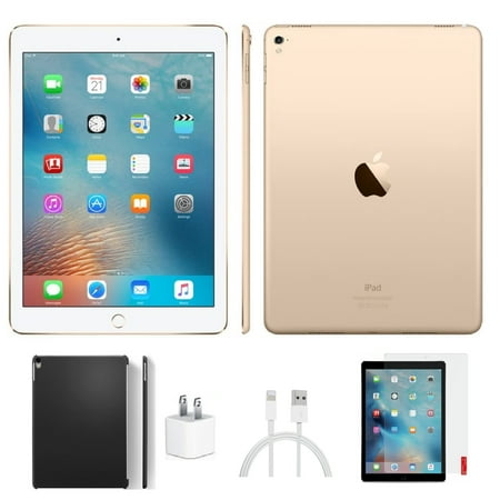UPC: 0685642749595 | Restored Apple iPad Pro 9.7-inch 128GB Gold Wi-Fi Only – Tempered Glass  Generic Case & Charger (A1673) (Refurbished)
