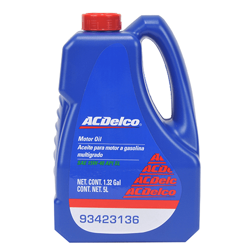 Aceite Multigrado Mineral ACDelco 15W40 SL 5L