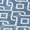 Blue, variant on Addison Rugs Chantille Indoor/Outdoor Transitional Geometric Silver Washable Round Rug, 8' x 8'
