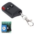 thumbnail image 4 of Interruptor inalámbrico RF de un solo canal con relé, 433 MHz, CC 12 V, control remoto ajustable para puertas eléctricas., 4 of 14