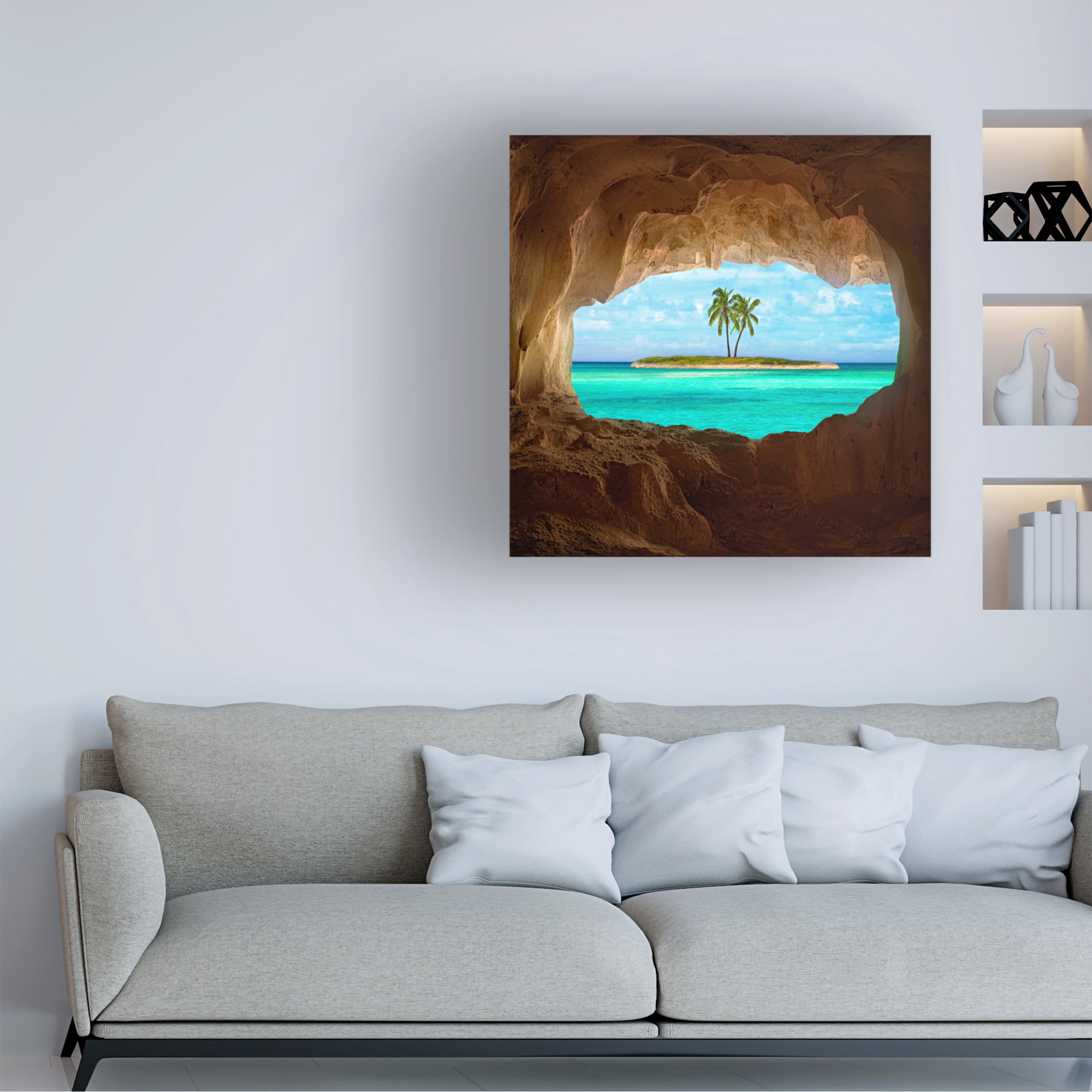 Matt Anderson 'Paradise' Canvas Art