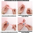 thumbnail image 4 of Cierres para globos SSuperp 100 piezas herramienta para hacer nudos de globos de plástico, 4 of 4