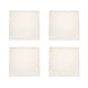 thumbnail image 1 of 4Pcs Cheesecloth Cotton Cloth Reusable Bean Curd Soy Milk Cotton Fabric (White), 1 of 5