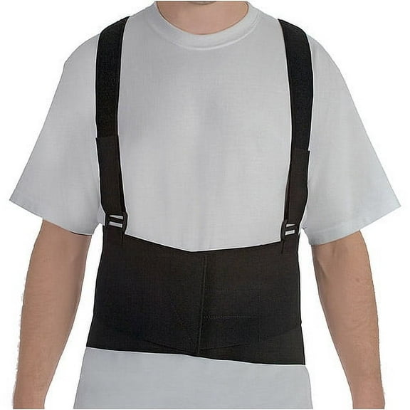 DMI Deluxe Industrial Back Support, Fits waist 28" 40"