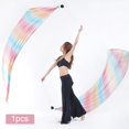 thumbnail image 2 of Velo de poliéster Poi Throw Balls Bufanda Set Belly Dance Yoga Performance Accesorio C Zulema traje de danza del vientre, 2 of 8