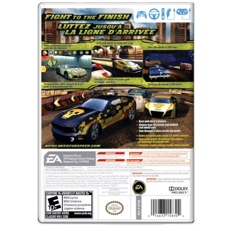Dirt 2, Wii game Used