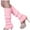 Pink, variant on YWDJ Leg Warmers for Women Lady Leg Sets Pile Of Socks Autumn And Winter Keep Warm Wool Sock Knitting Foot Cover White free